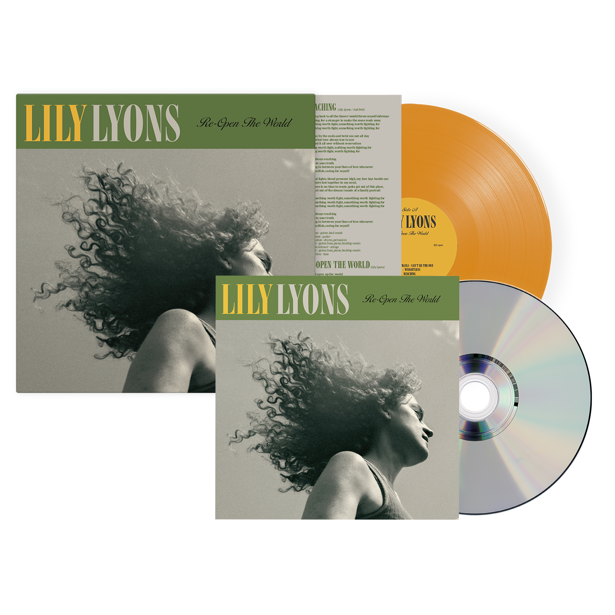 Re-Open the World: Limited Orange Vinyl + CD