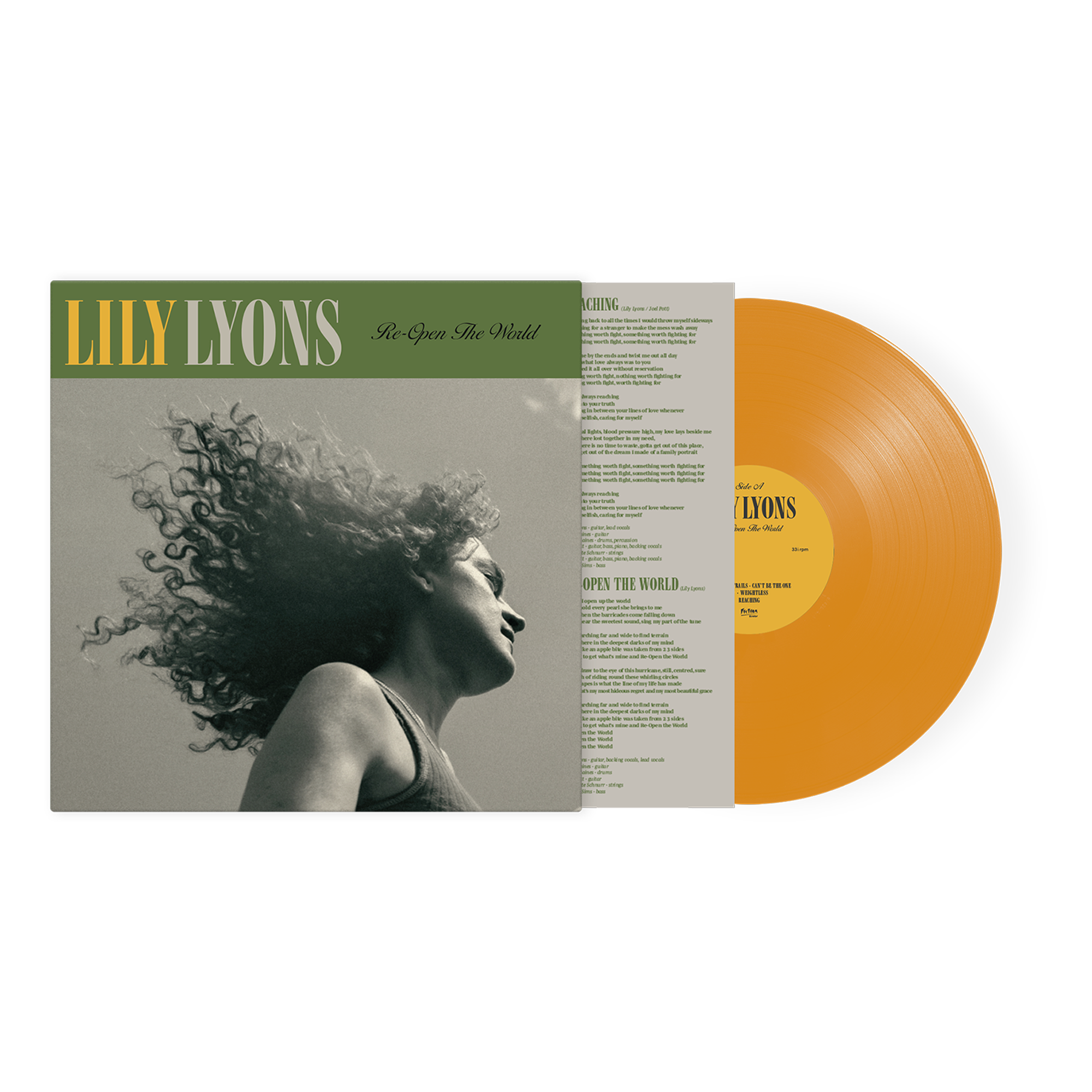 Re-Open the World: Limited Orange Vinyl + CD